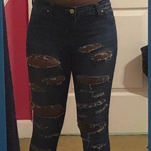 Ripped jeans